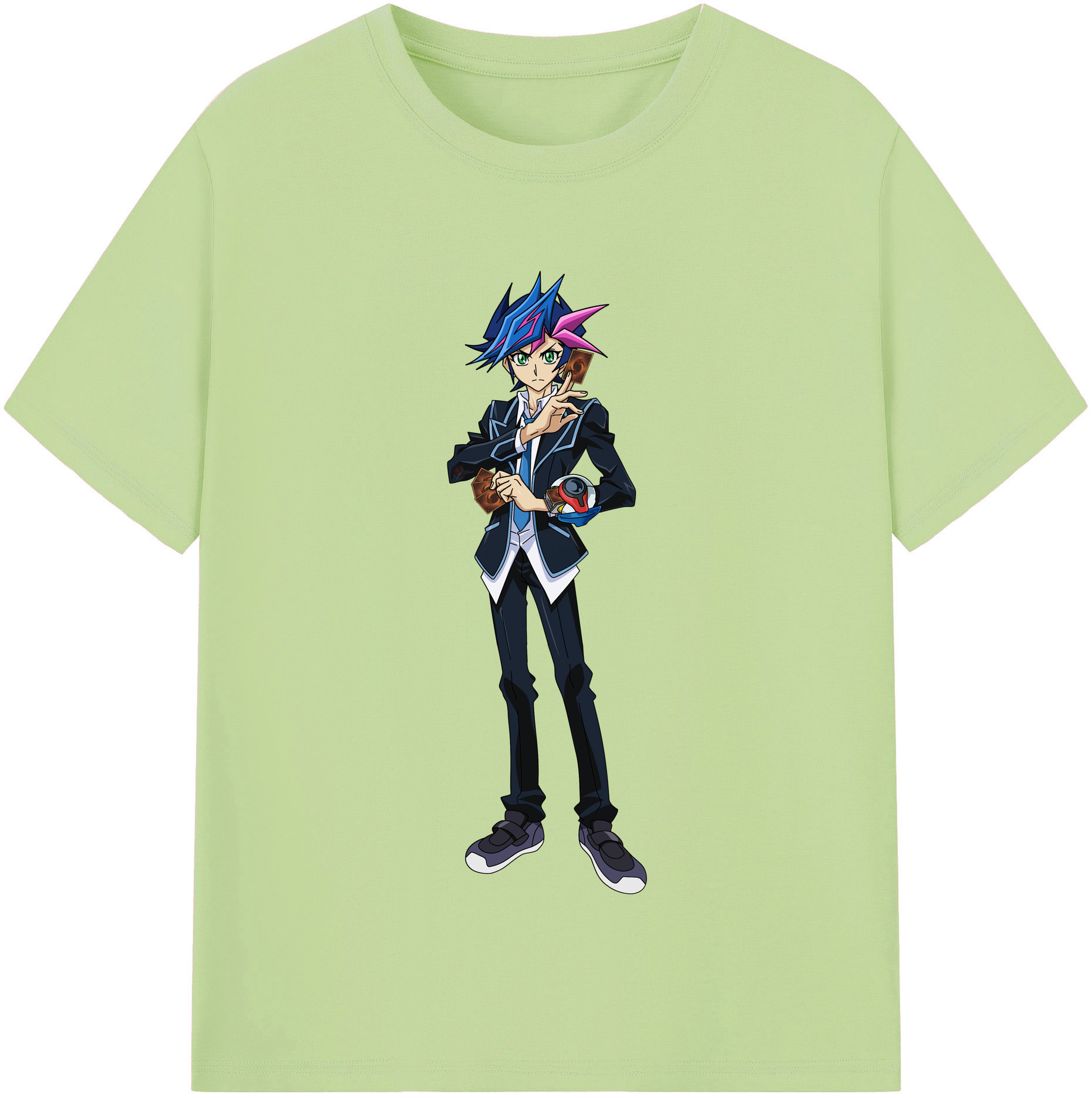 （画像用） 遊☆戯☆王 Yu-Gi-Oh! 綿100％半袖Tシャツ（フロントプリント）